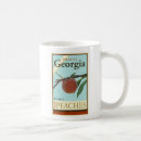 Search for peach fruit mugs Georgia