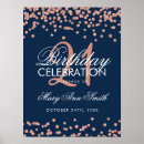 Search for navy blue and rose gold posters Modern