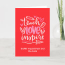 Search for teacher love cards Quote