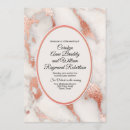 Search for gold and coral wedding invitations Elegant