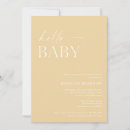 Search for hello baby shower invitations Minimalist