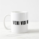 Search for veni vidi vici mugs Latin quote