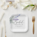 Search for lavender bridal shower plates Purple