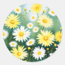 Search for yellow daisy stickers Botanical