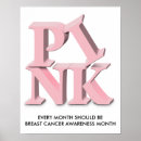 Search for breast cancer awareness month posters Pink