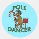 Search for funny reindeer stickers North pole