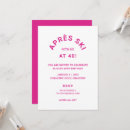 Search for skiing birthday invitations Apres ski
