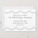 Search for platinum wedding invitations 70th