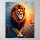 Search for lion portrait posters Animals