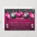 Search for pink black quinceanera invitations Glitter