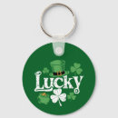Search for vintage st patricks day key rings Leprechaun
