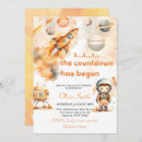 Search for rocket baby shower invitations Galaxy