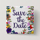 Search for save date wedding badges Vintage