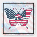Search for butterfly flag stickers Patriotic