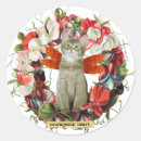 Search for vintage kittens stickers Cat