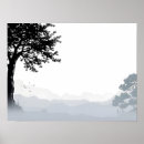 Search for black and white landscape posters Japanese