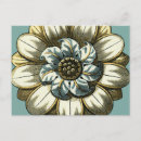 Search for light blue postcards Floral