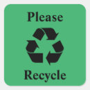 Search for green recycle symbol stickers Recycling