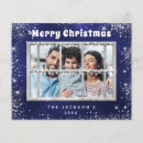 Search for blue and silver christmas cards Xmas