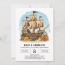 Search for boat birthday invitations Waves