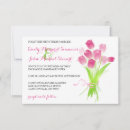 Search for pink tulip wedding invitations Tulips