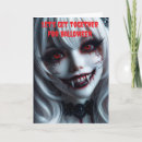 Search for vampire halloween cards Scary