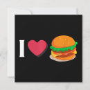 Search for funny hamburger invitations Cheeseburger