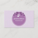 Search for hair bow business cards Girly