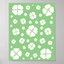 Search for green shamrocks posters Saint patricks day