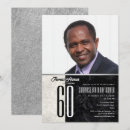 Search for mens 60th birthday invitations Elegant