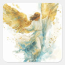 Search for golden angel stickers Watercolor