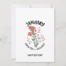 Search for snowdrop birthday cards January birth flower