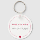 Search for simple red key rings Modern