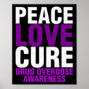 Search for love drug posters Raise awareness