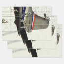 Search for aircraft wrapping paper Retro