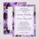 Search for pansies wedding invitations Flowers