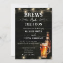 Search for brewery wedding invitations Brews and i dos