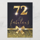 Search for 72nd invitations Gold