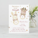 Search for twins bunny baby shower invitations Twin girls