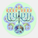 Search for jewish symbols stickers Menorah