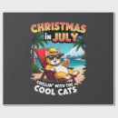 Search for meowy christmas wrapping paper Cats