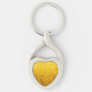 Search for glitter background key rings Gold