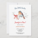 Search for little birdie birthday invitations Pink
