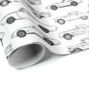 Search for classic car wrapping paper Retro