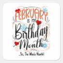 Search for february birthday stickers Born in february