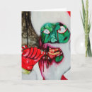 Search for scary christmas cards Zombie