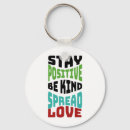 Search for be positive key rings Inspiration