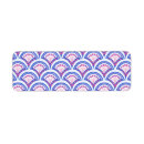 Search for moroccan return address labels Pattern