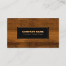 Search for wood business cards Masculine