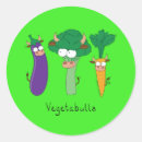 Search for veggie cartoon stickers Food